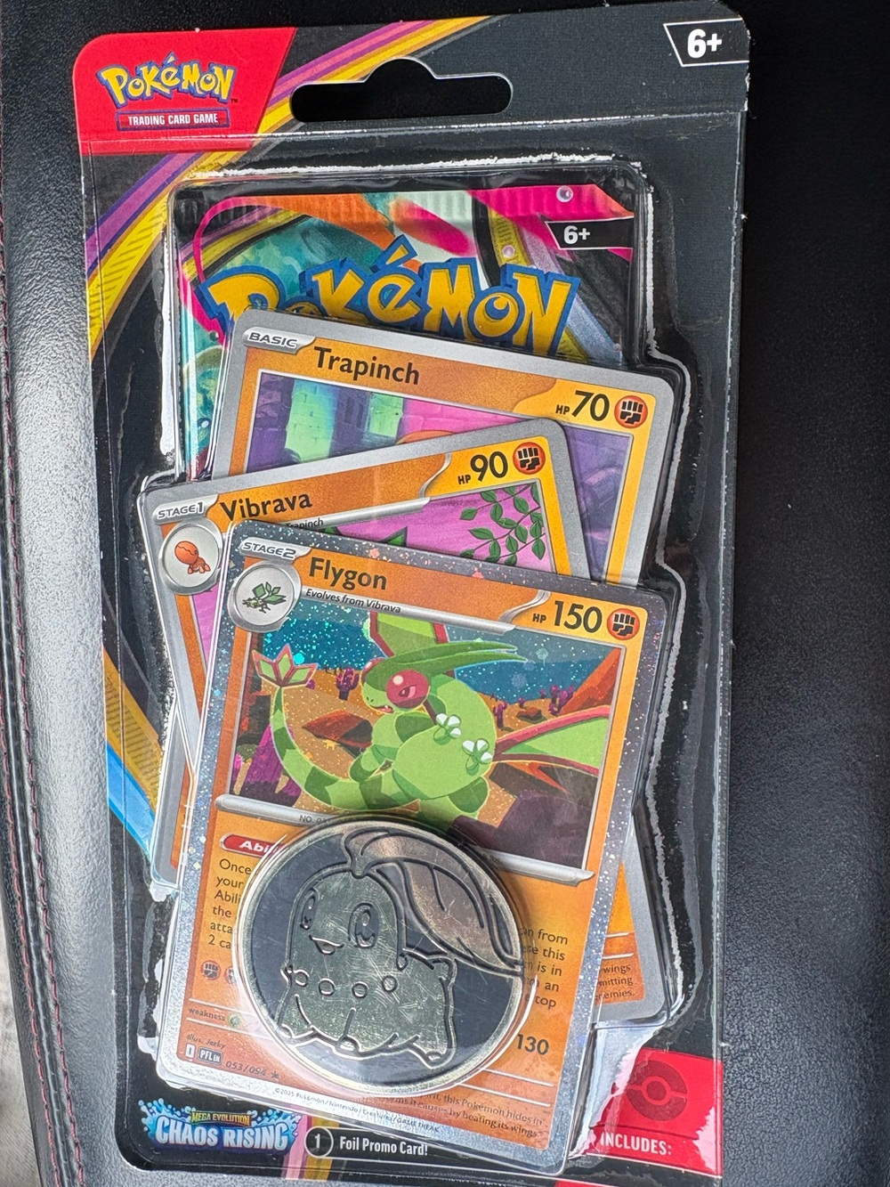 Pokémon Trading Card Pack with Orange Flygon Promo Card